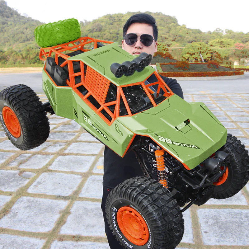 1/8 Remote Control Car 2.4G Alloy Climbing Car 4WD Off-road Vehicle For Kids - Image 2