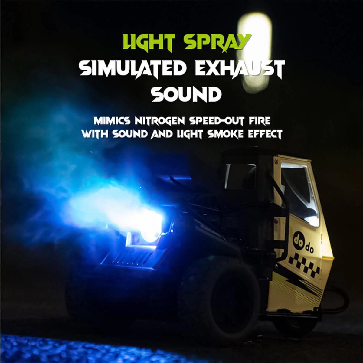 1/16 RC Trike X-Rider Flamingo 2.4Ghz Three-Wheel Car Spray Simulation RC Car - Image 6