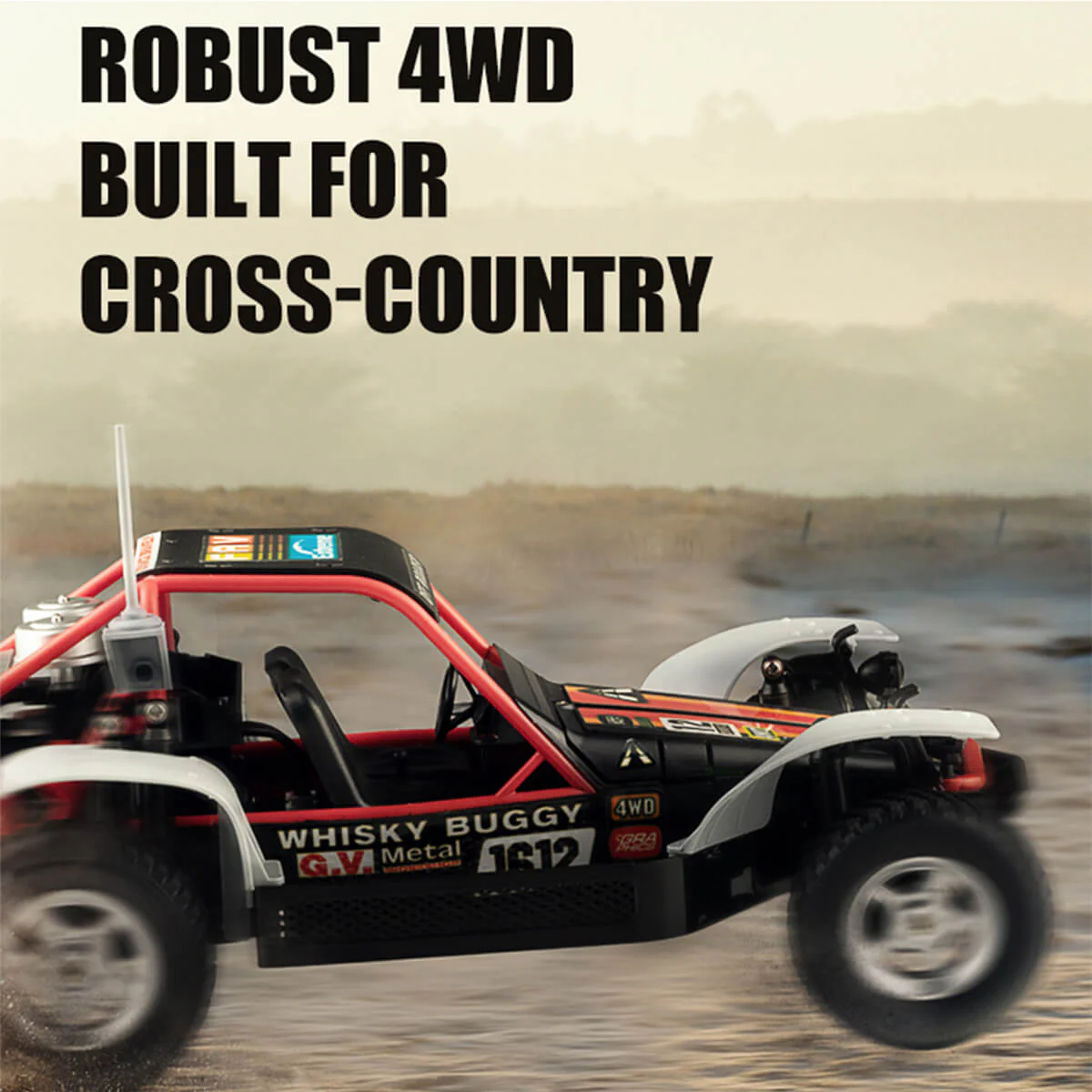 1/16 Simulation RC Car 4WD High Speed Off-Road Vehicle Special Assault Vehicles - Image 5