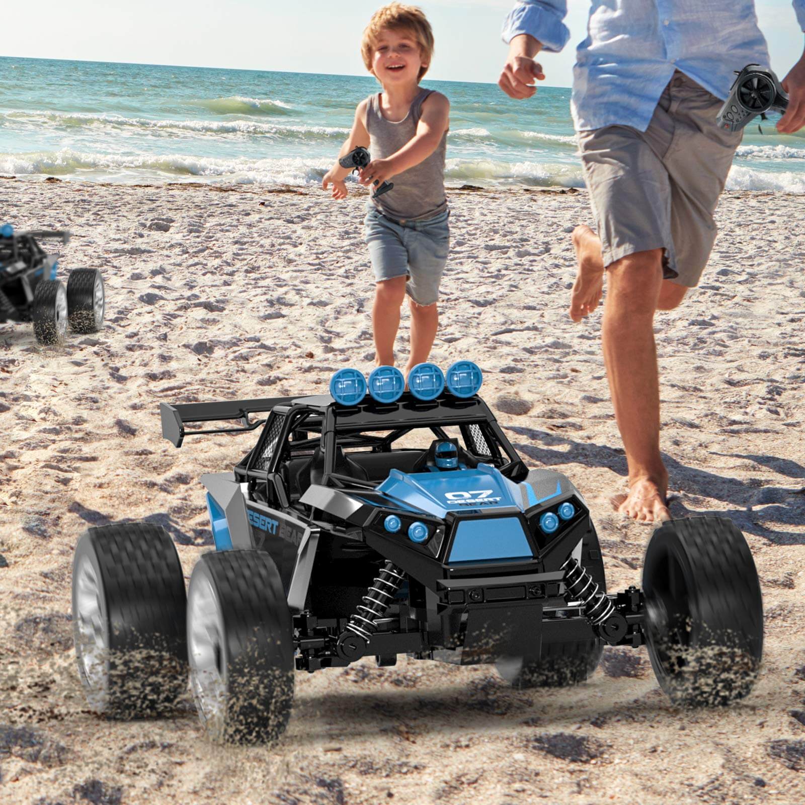 1:18 RC Car Off-Road Trucks Remote Control High Speed Buggy Climbing Car - Image 11