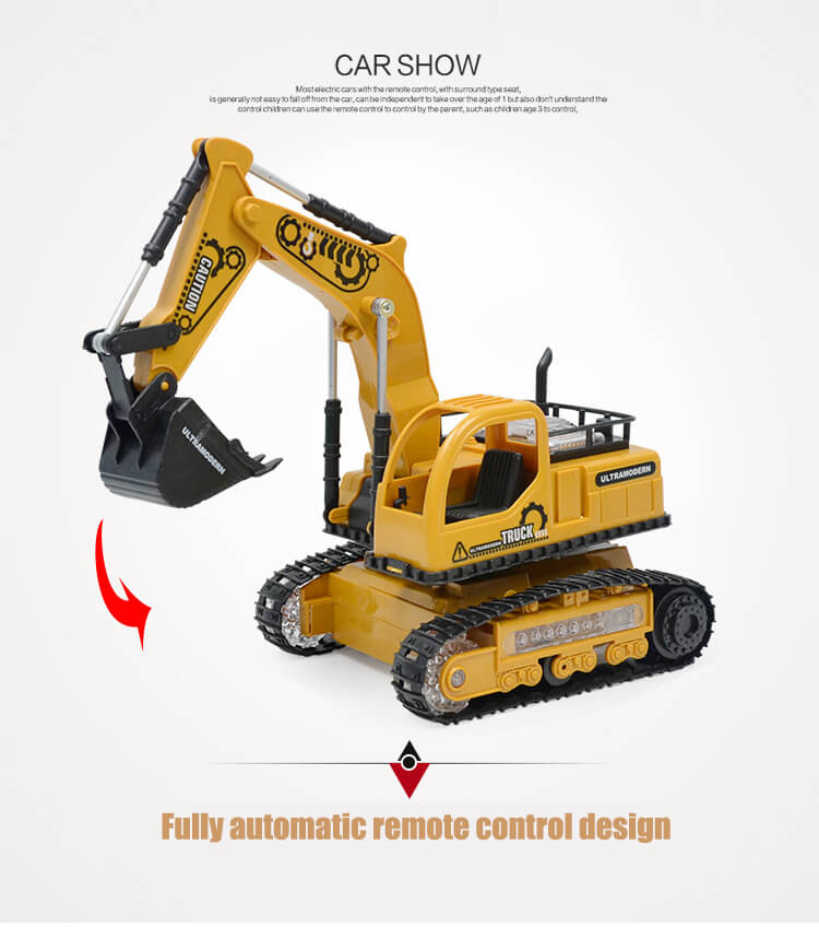 1:24 4CH RC Engineering Car Full Function Excavator Bulldozer Tractor Dump Truck Construction Vehicle - Image 5
