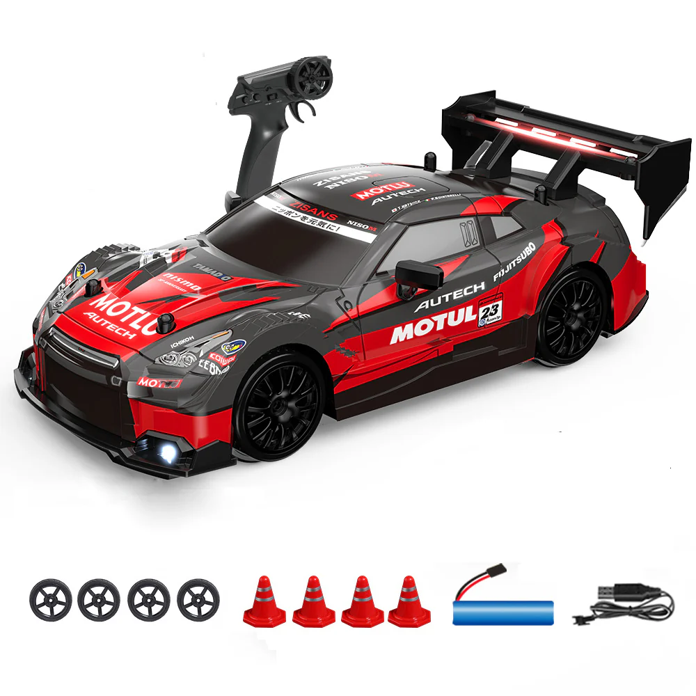 1/24 RC Drift Car 30KM/H GTR Racing Fast RC Car 4WD Electric Remote Control Car Toys - Image 2