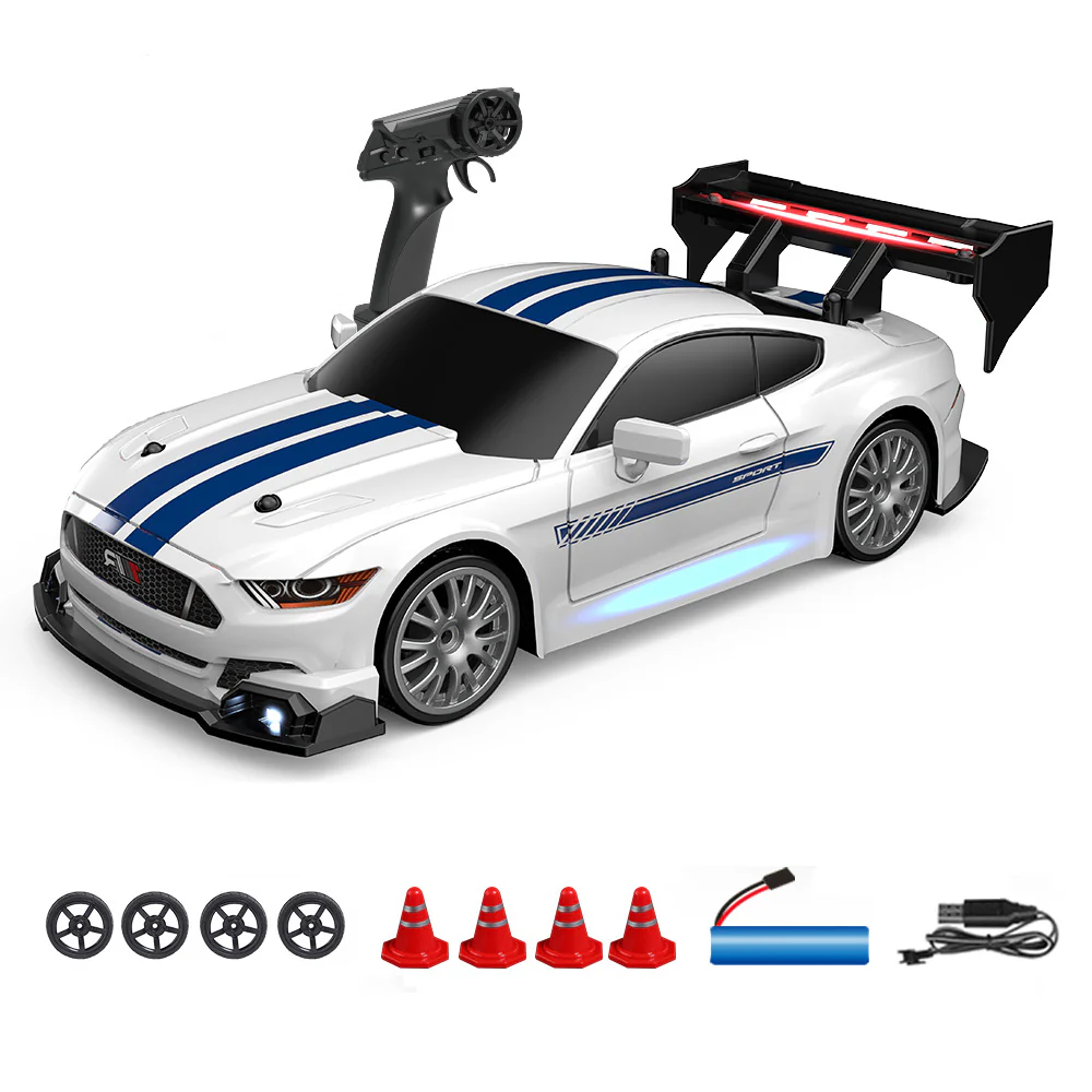 1/24 RC Drift Car 30KM/H GTR Racing Fast RC Car 4WD Electric Remote Control Car Toys - Image 4