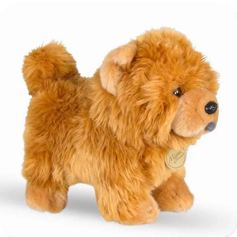 10" Puppy Dog Plush Lifelike Animal Doll Cute Simulation Dog for Kids Birthday Xmas Gift - Image 2