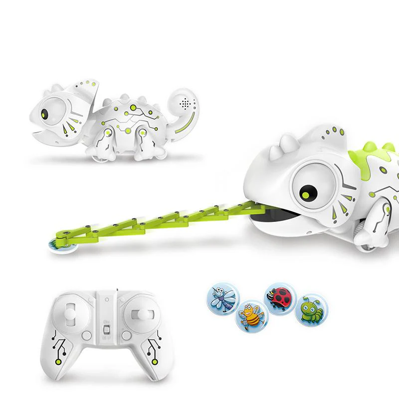 2.4G Remote Control Foraging Chameleon Robotic Intelligent Dinobot Dinosaur Toys Electronic Pet - Image 5