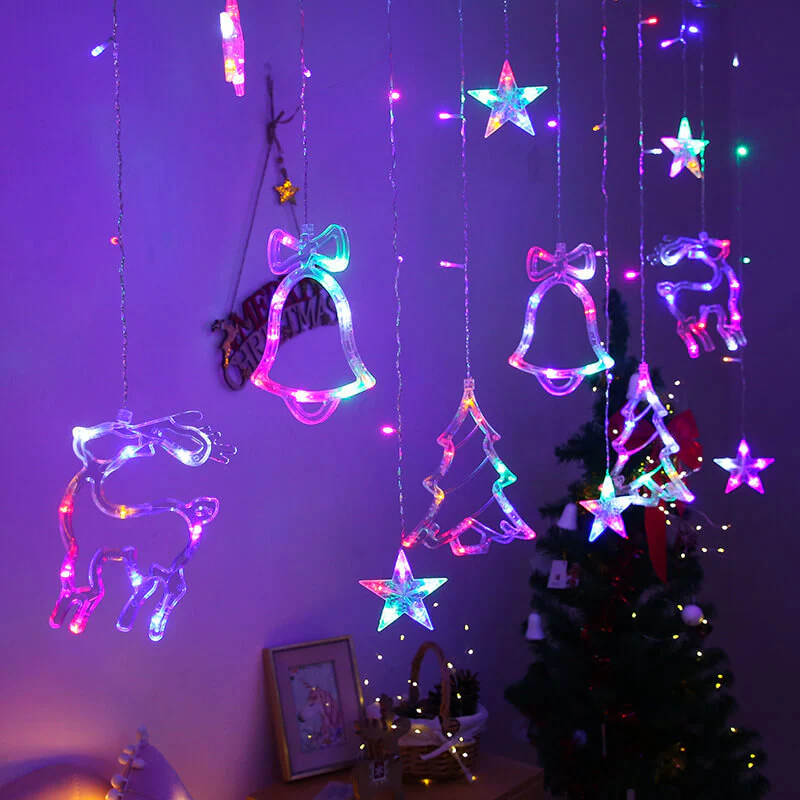 117in Remote Control Christmas String Lights 8 Fun Modes USB Hanging Waterproof Twinkle Light for Home Decoration - Image 5