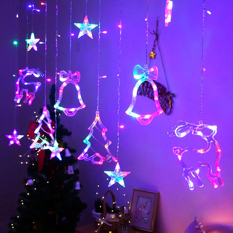 117in Remote Control Christmas String Lights 8 Fun Modes USB Hanging Waterproof Twinkle Light for Home Decoration - Image 6
