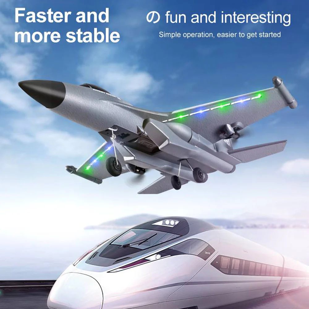 12.4'' RC G1 Fighter Jet Remote Control EPP Airplane 2.4GHz RC Aircraft for Kids and Beginners - Image 5