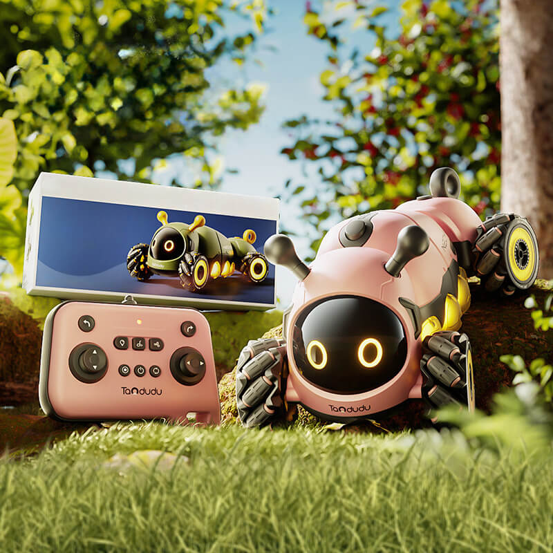 2.4 GHz RC Stunt Car Spray Remote Control Caterpillar 4WD 360° Rotation Car with Music Lights - Image 2