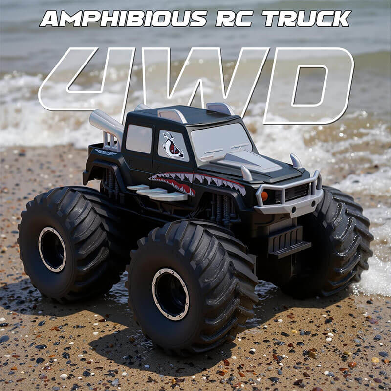 2.4G Amphibious RC Car 360° Rotation Drift Car Waterproof Off-Road Monster Trucks Holiday Toy - Image 5