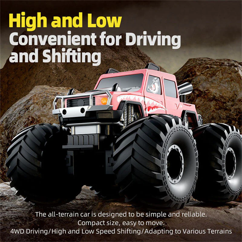 2.4G Amphibious RC Car 360° Rotation Drift Car Waterproof Off-Road Monster Trucks Holiday Toy - Image 6