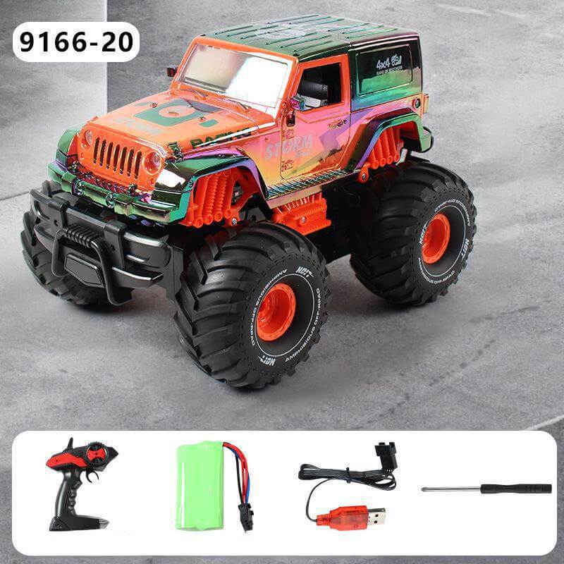2.4G Amphibious RC Car 4WD Off-road Vehicle 360° Stunt Climbing Car Outdoor Waterproof Toy - Image 2