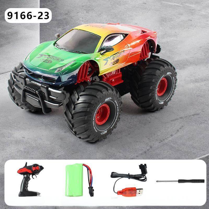 2.4G Amphibious RC Car 4WD Off-road Vehicle 360° Stunt Climbing Car Outdoor Waterproof Toy - Image 4