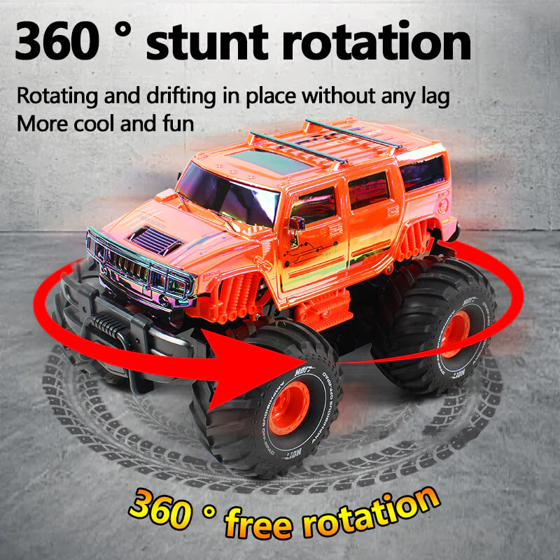 2.4G Amphibious RC Car 4WD Off-road Vehicle 360° Stunt Climbing Car Outdoor Waterproof Toy - Image 6