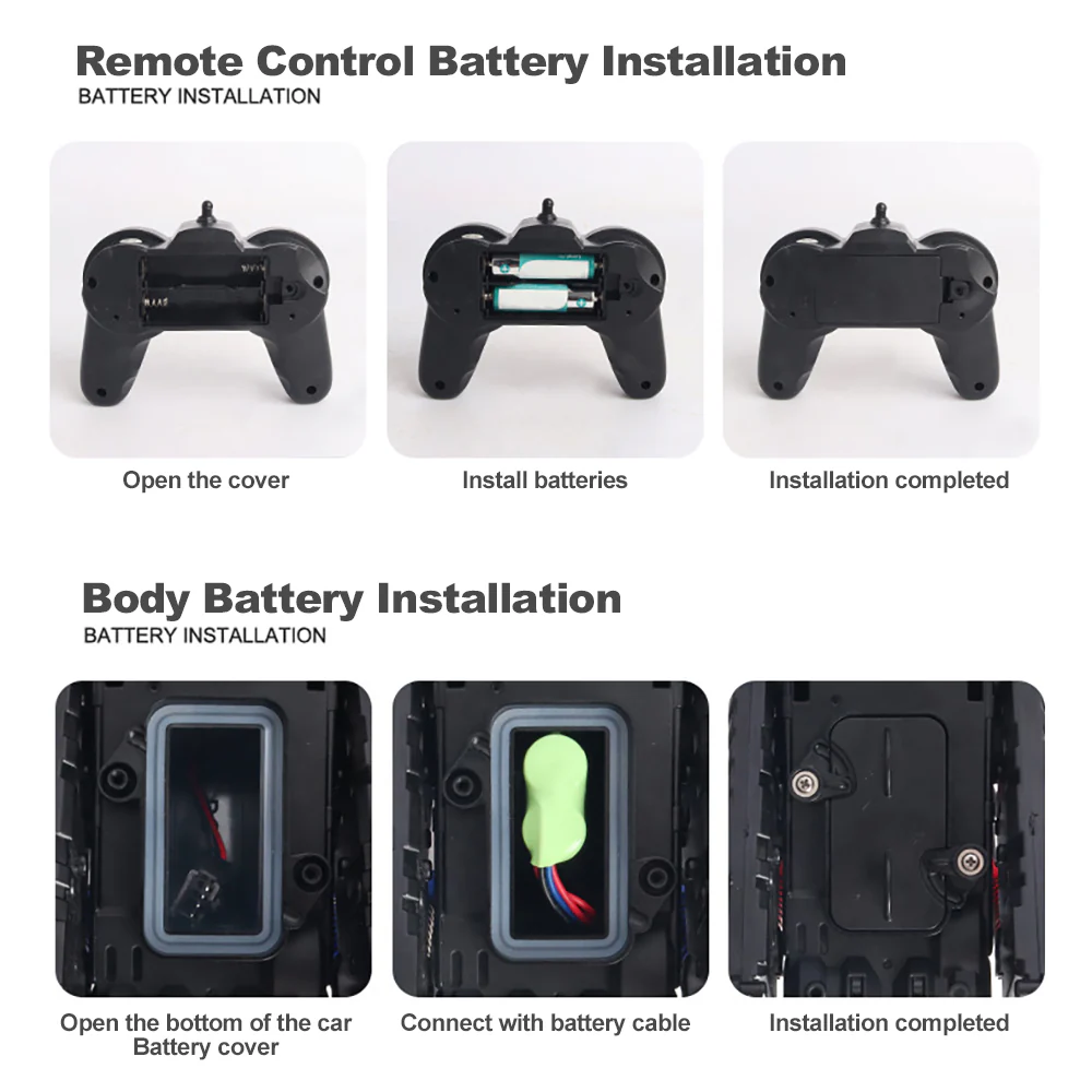 2.4G Amphibious Vehicle 4WD RC Off-road Climbing Car Waterproof All Terrain Car - Image 11