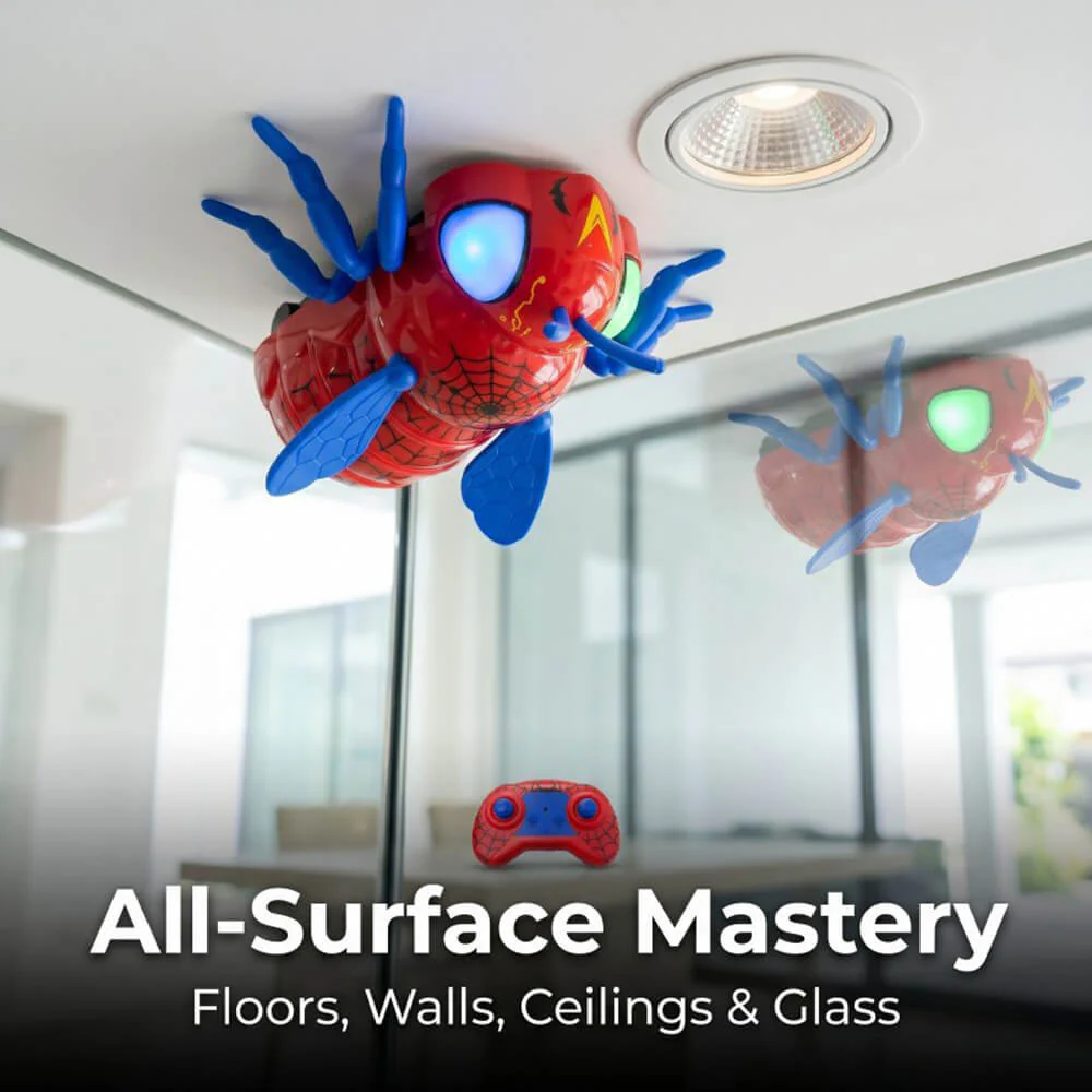 2.4G RC Robot Spider Wall Crawler Dual-Mode RC Toy with Customizable Posture and RGB LED Eyes - Image 5