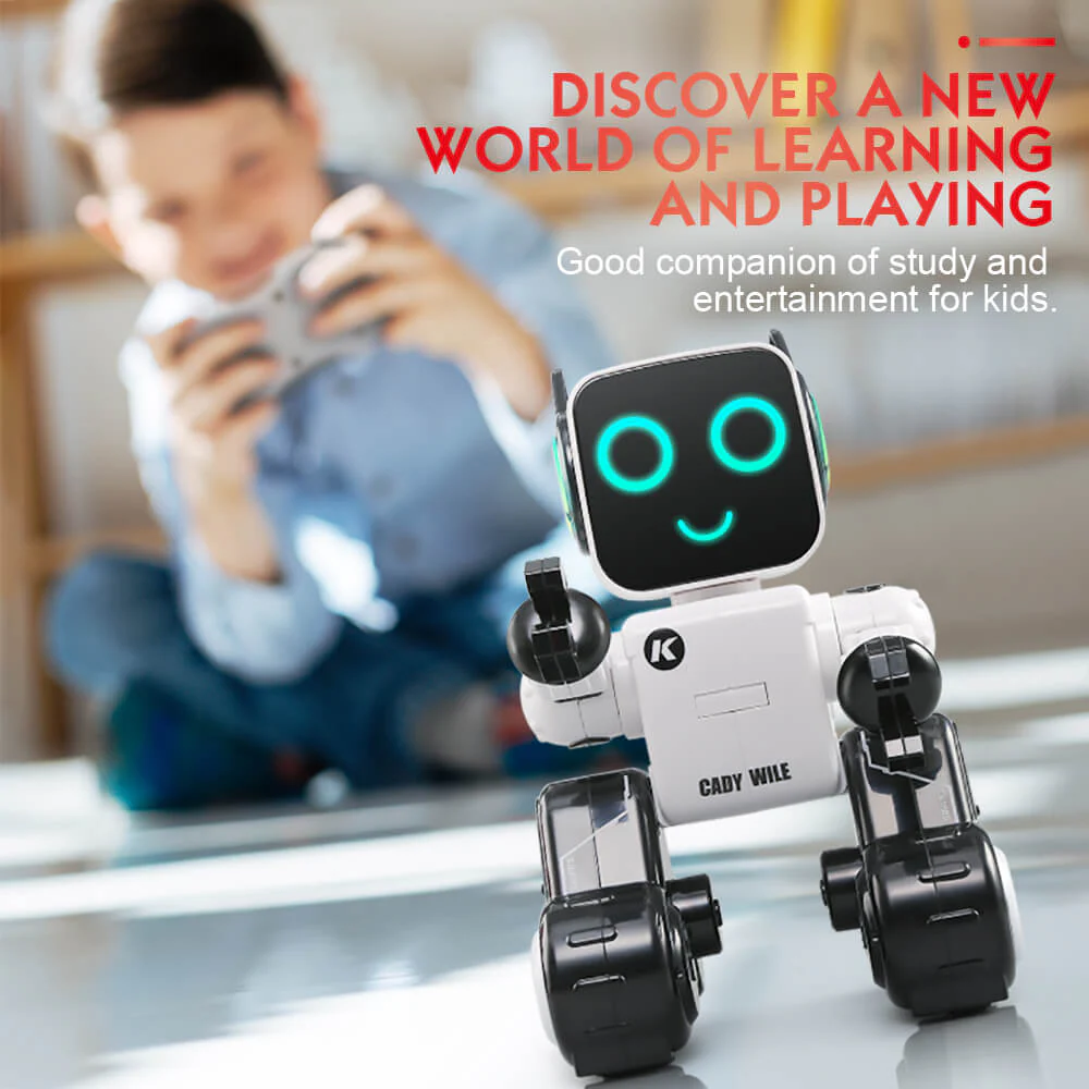 Kids Smart RC Robot Toy with Touch & Sound Control Intelligent Programmable Robot - Image 4