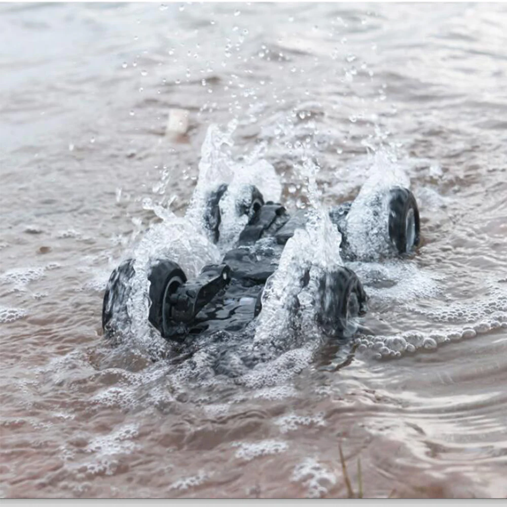 2.4G Kids Amphibious Vehicle 360° Stunt RC Off-road Car Water Land Climbing Car - Image 10