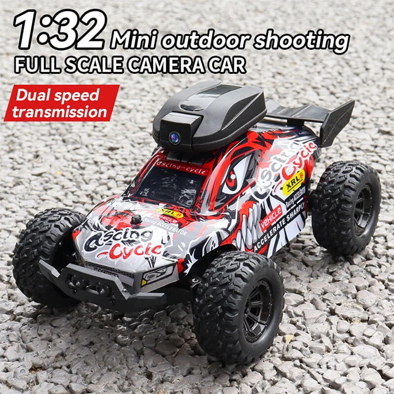 2.4G Mini RC Drift Car with HD Camera 1/32 Dual Speed Vehicle Off-road Racing Car - Image 9