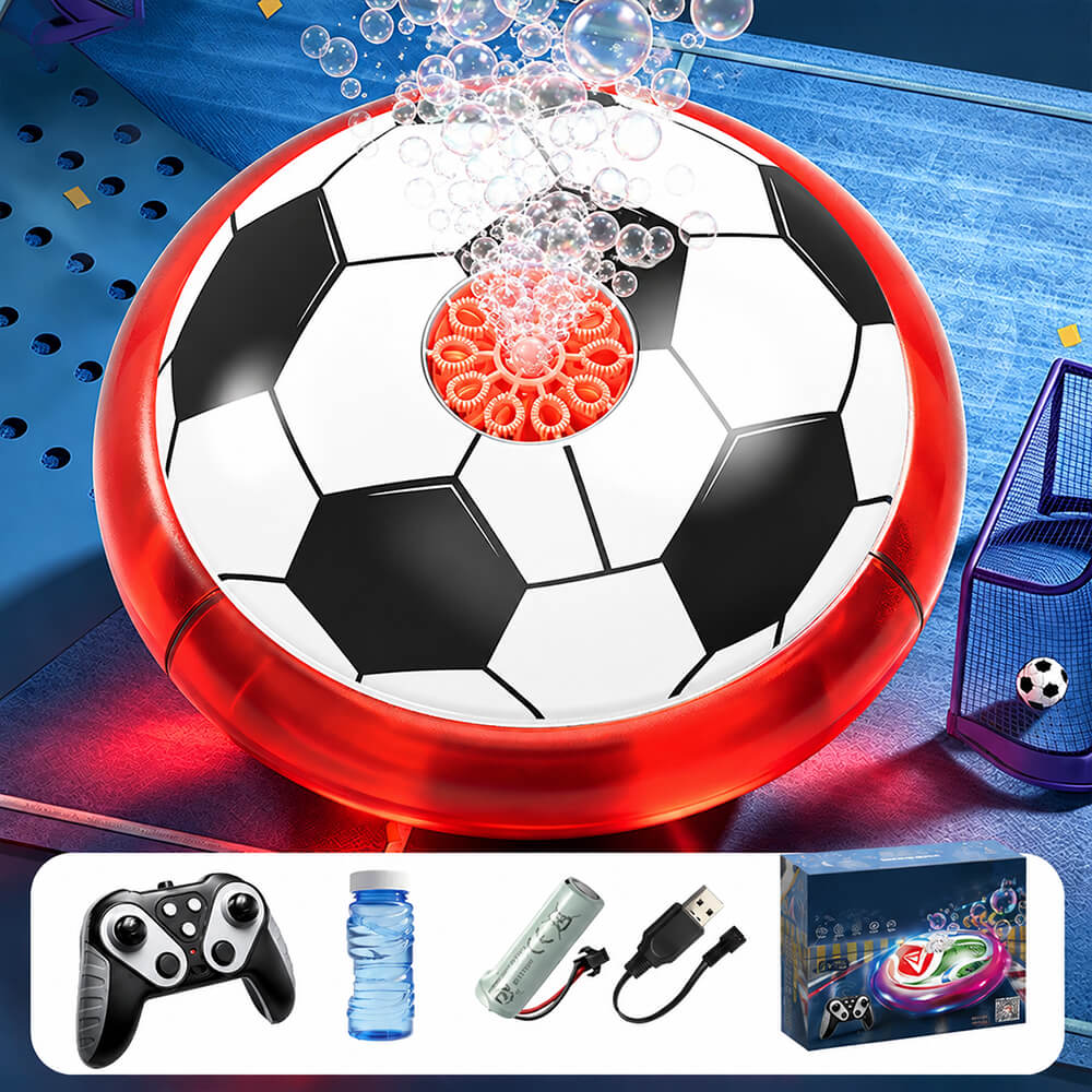 2-in-1 RC Car Remote Control Hover Soccer Ball with Auto Bubble Indoor Floating Football Toy - Image 11