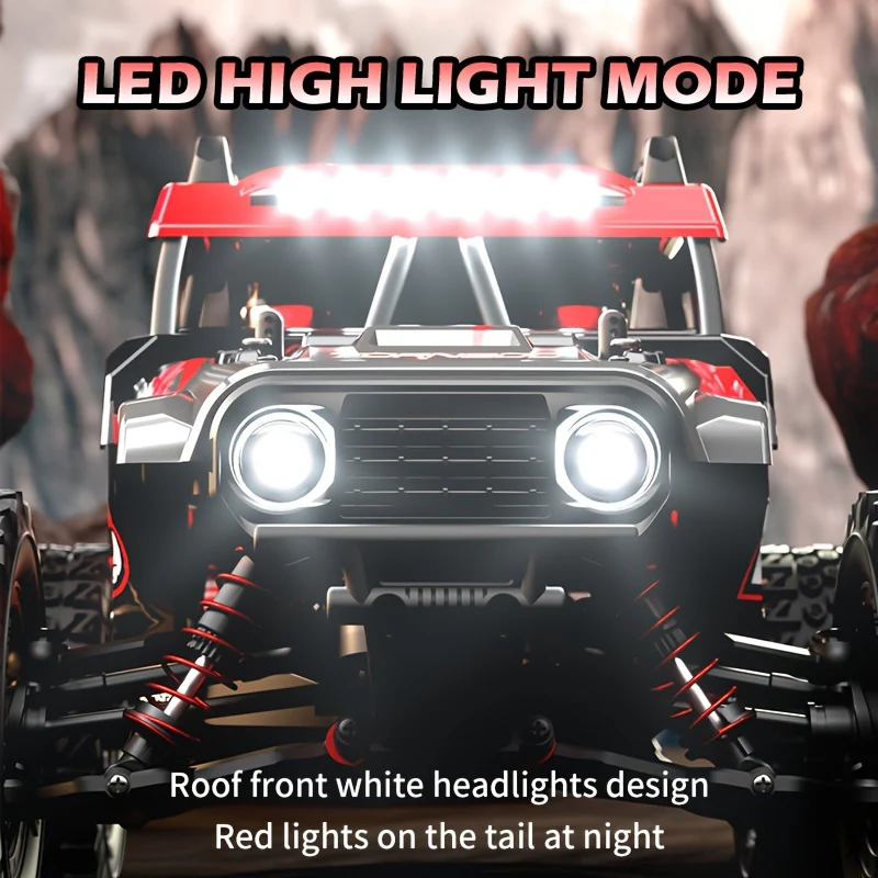 2.4G RC Off-road Car 48KM/H Fast RC Car 4WD Full Scale Truck For Kids Adults - Image 10