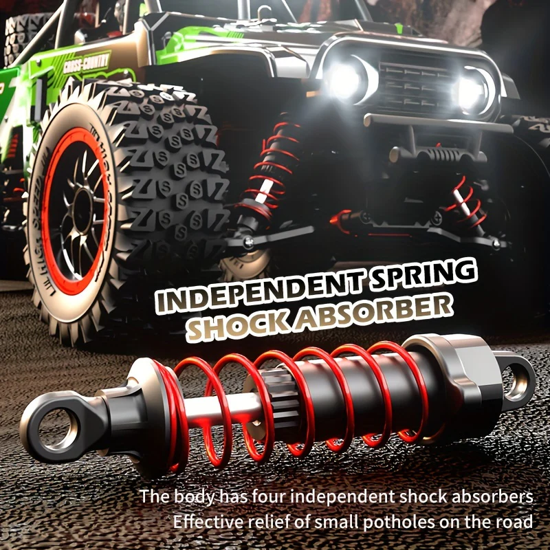 2.4G RC Off-road Car 48KM/H Fast RC Car 4WD Full Scale Truck For Kids Adults - Image 5