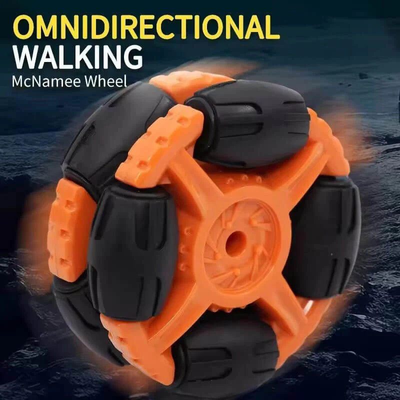 2.4G Remote Control Car Space Rocket Stunt Car Dual Control Spray RC Car with Light - Image 9