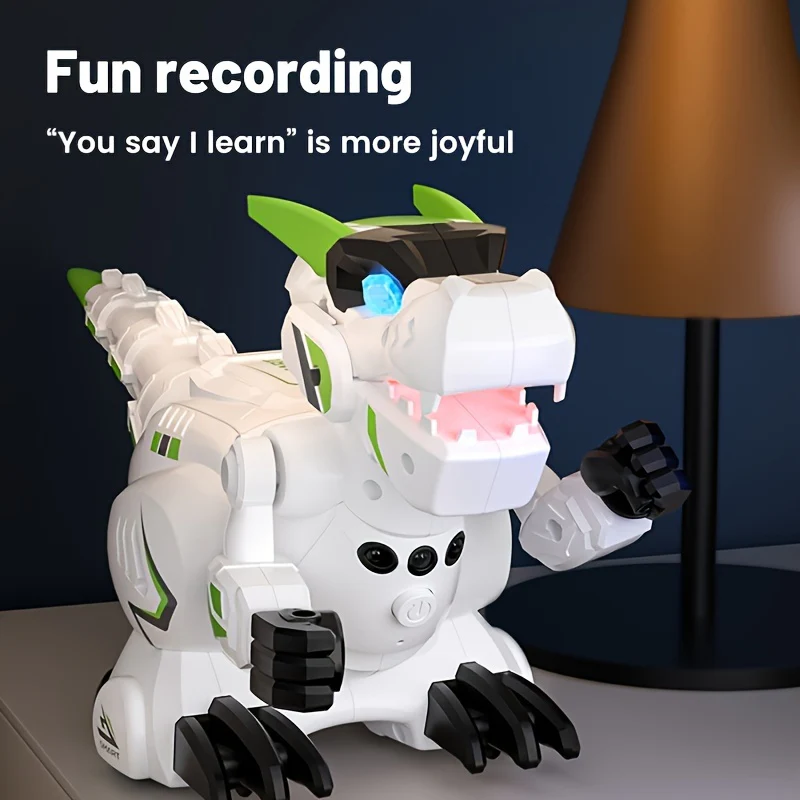 2.4G Remote Control Dinosaur Intelligent Induction Dinosaur Recording Kids Interactive Early Education Toy - Image 7
