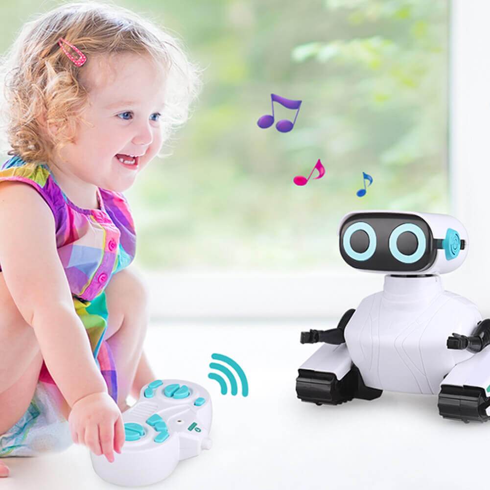 2.4GHz Remote Control Robot With LED Eyes Dance and Sounds Smart Toys For Kids - Image 12
