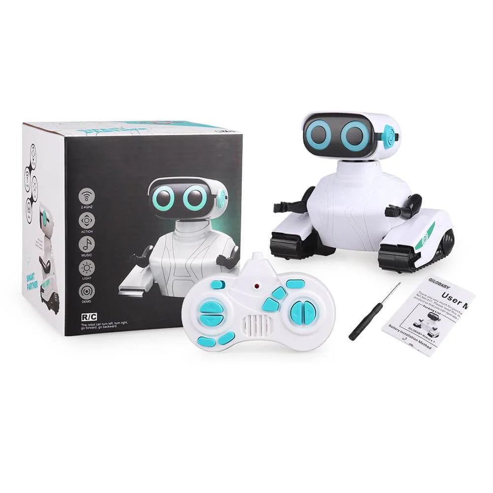 2.4GHz Remote Control Robot With LED Eyes Dance and Sounds Smart Toys For Kids - Image 15