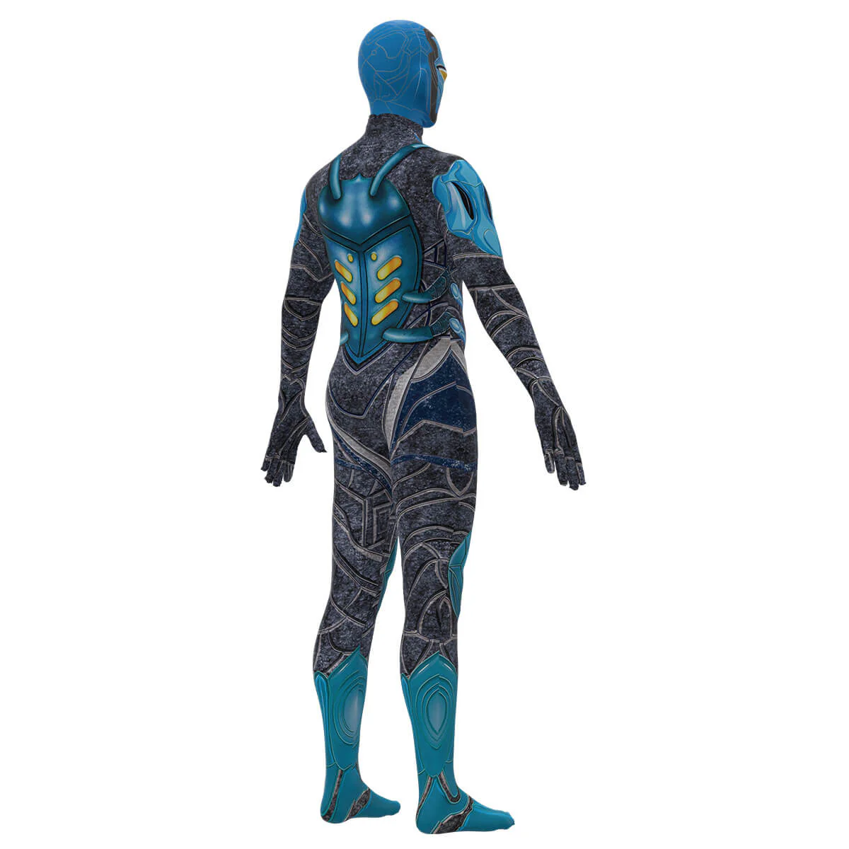 2023 Jaime Reyes Cosplay Outfit Superhero Bodysuit Mask Set for Halloween Carnival - Image 4