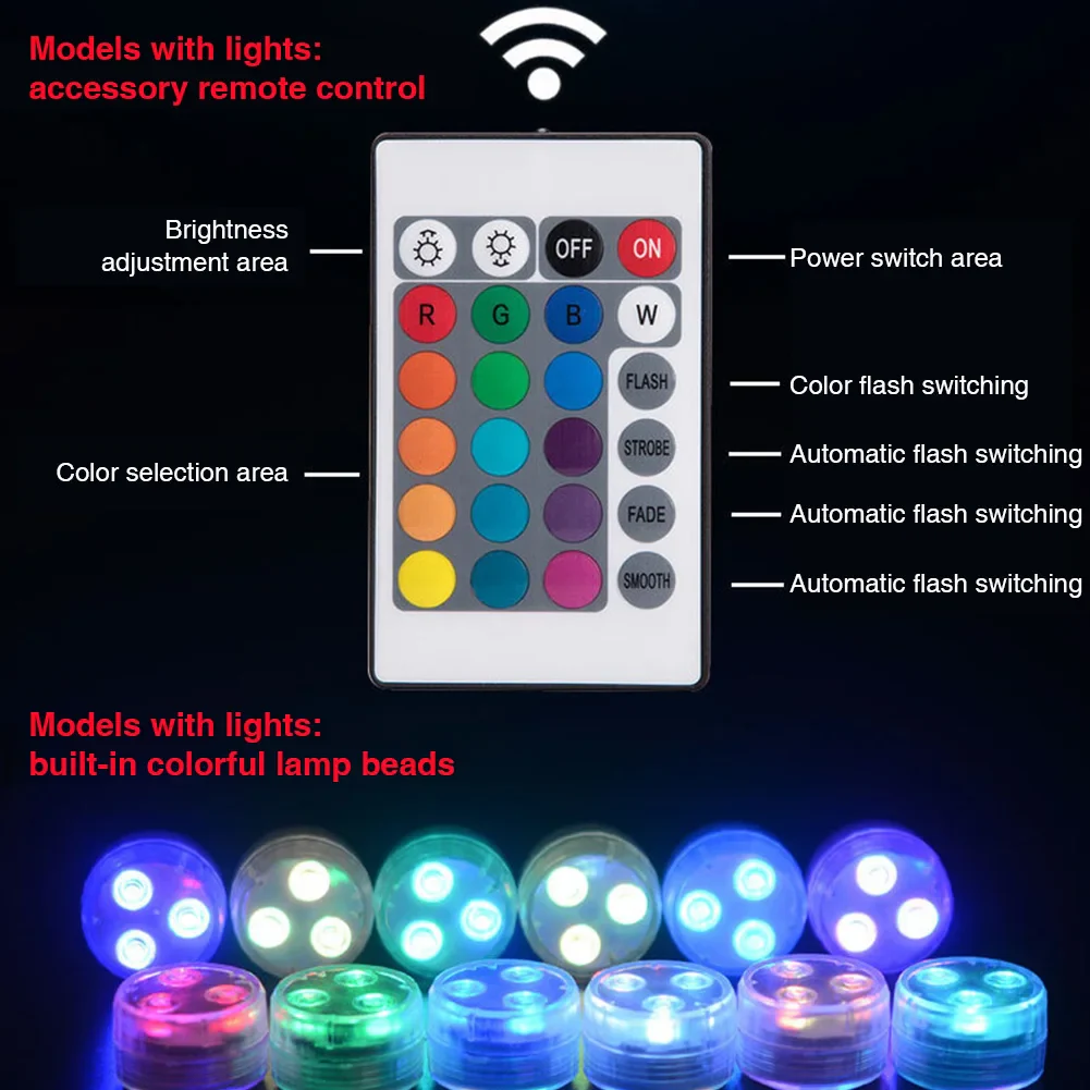 24inch Luminous Inflatable Ball Remote Control Christmas Tree Snowman Santa Ornaments with LED Light - Image 10