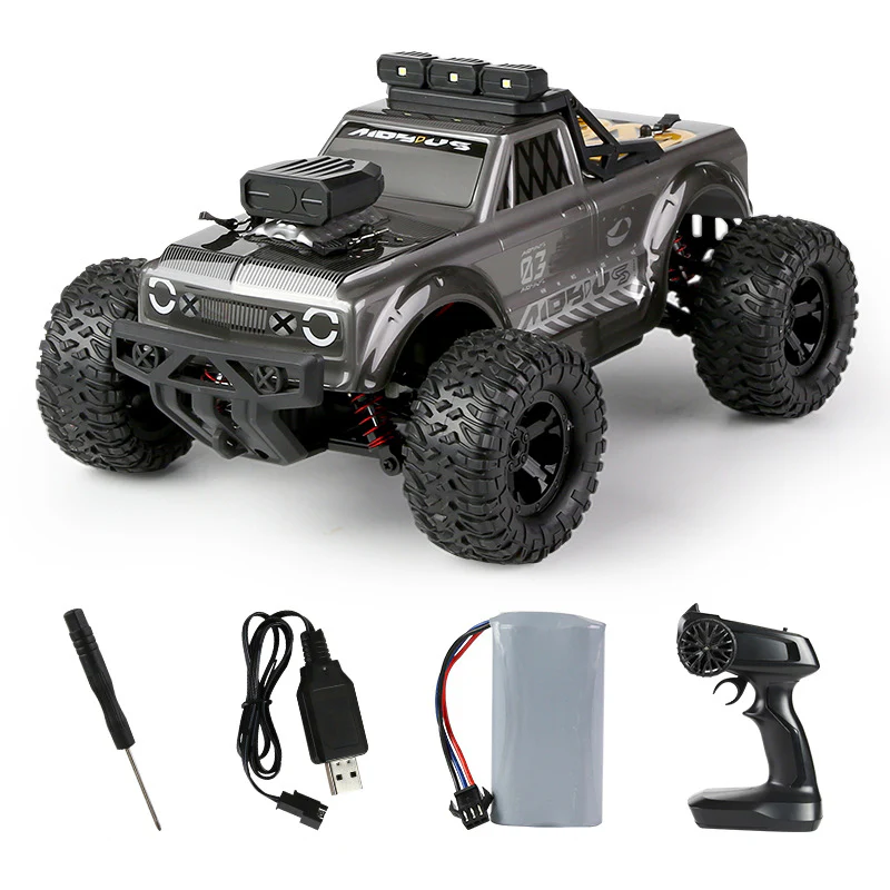 35KM/H Fast RC Car 1/16 2.4G Off-road Car All-terrain Climbing Pickup Truck - Image 2