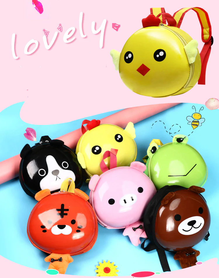 3D Cartoon Kindergarden Backpack Toddler Girls Boys Cute Animal Backpack - Image 7