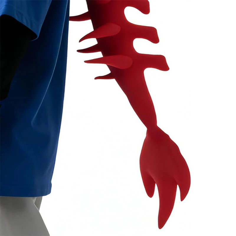 3D Dino Plush Skeleton Headpiece & Spine Realistic Dino Cosplay For Kids and Adults - Image 8