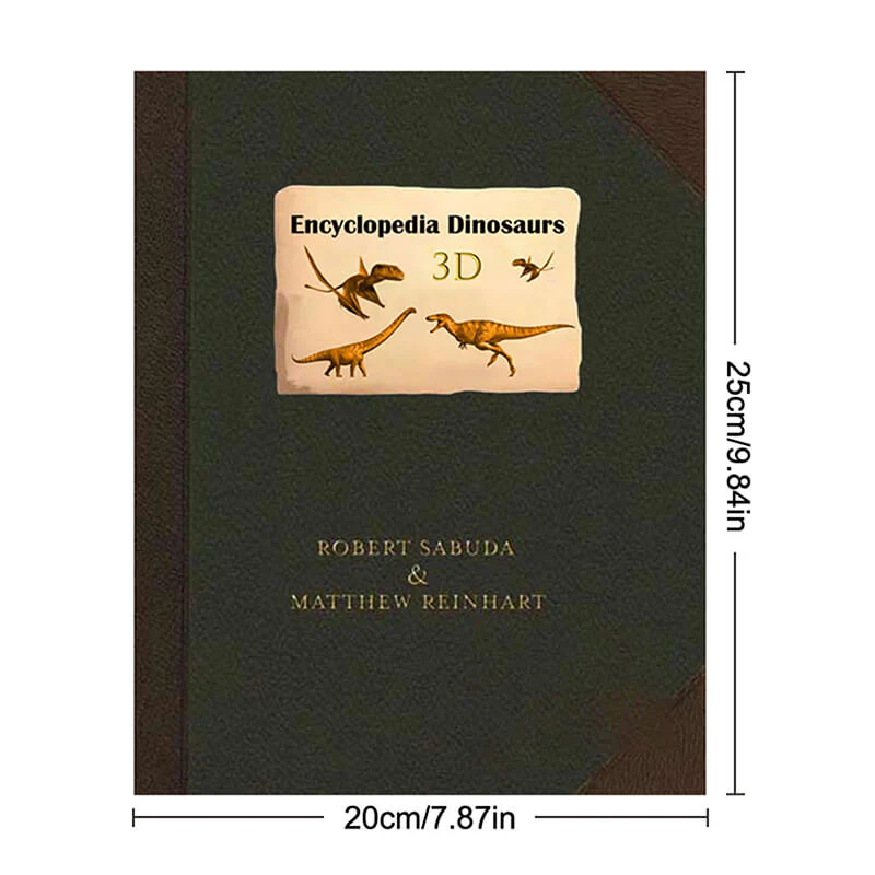 3D Dinosaur Pop-up Book Encyclopedia Prehistoric Dinosaur Books for Kids and Dino Enthusiasts - Image 11