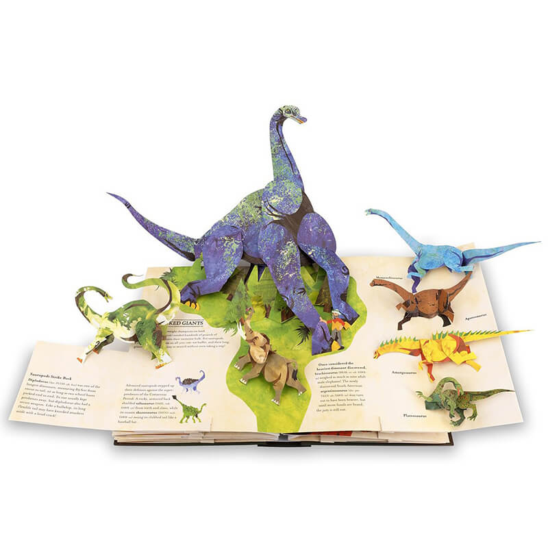 3D Dinosaur Pop-up Book Encyclopedia Prehistoric Dinosaur Books for Kids and Dino Enthusiasts - Image 9