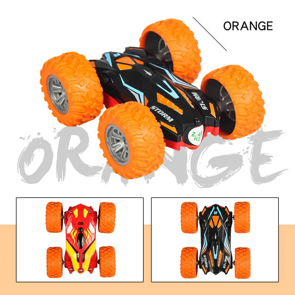 3D RC Stunt Car High Speed Tumbling Crawler Vehicle 360 Degree Flips Double Sided Rotating Tumbling RC Car Radio Control Toy Car - Image 11