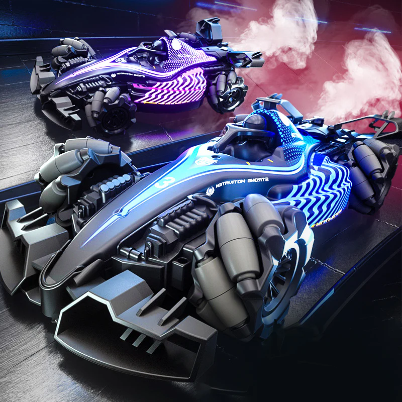 4WD Drift F1 Remote Control Car 2.4G Formula Racing Car RC Spray Car Dual Control Mode - Image 6
