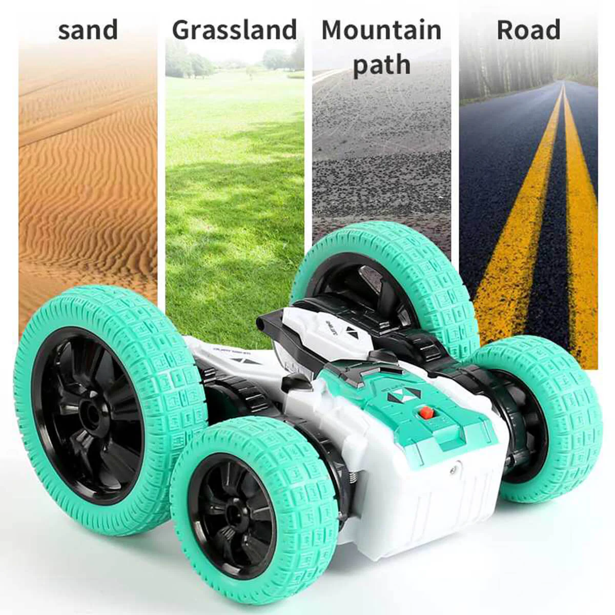 4WD RC Car Spin Stunt Car 360 Degree Rotating Remote Control Car Double Sided Flips Vehicles - Image 8