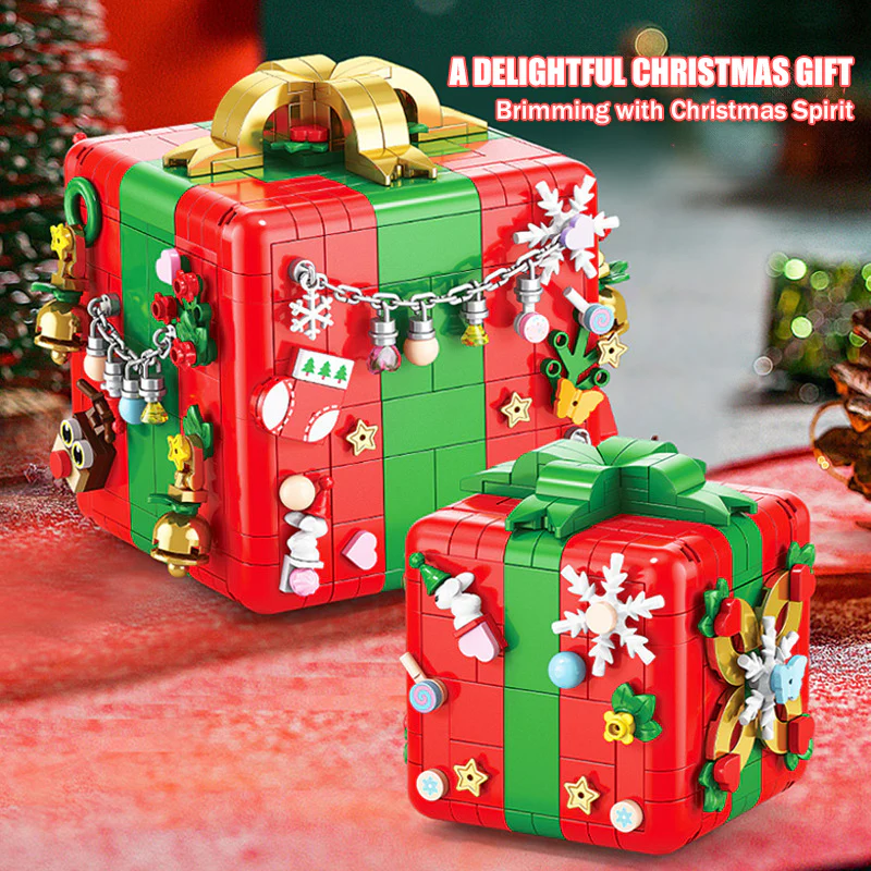 527pcs / 1100pcs Building Block Music Box Creative Puzzle Educational Toy Christmas Surprise Gift For Children - Image 10
