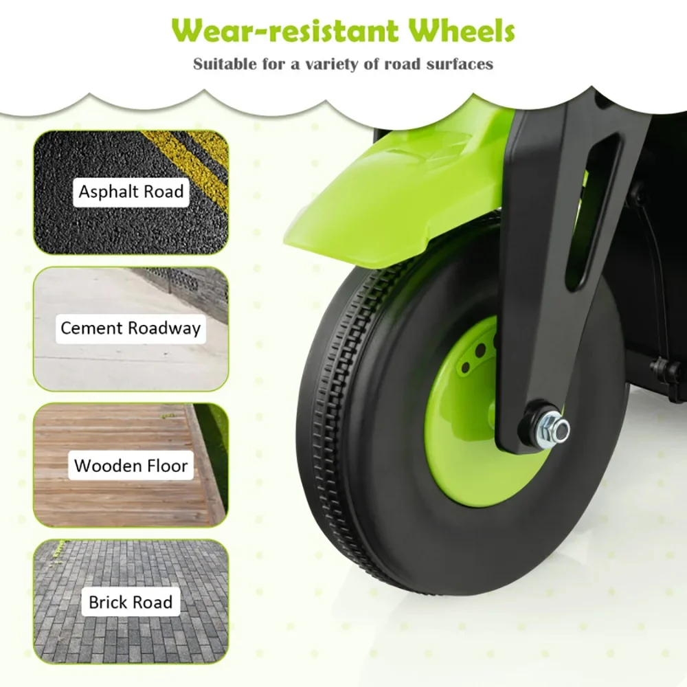 6V Electric Ride-On Bubble Motorcycle for Kids 3-Wheeled Electric Bike with Big Headlight & Music - Image 10