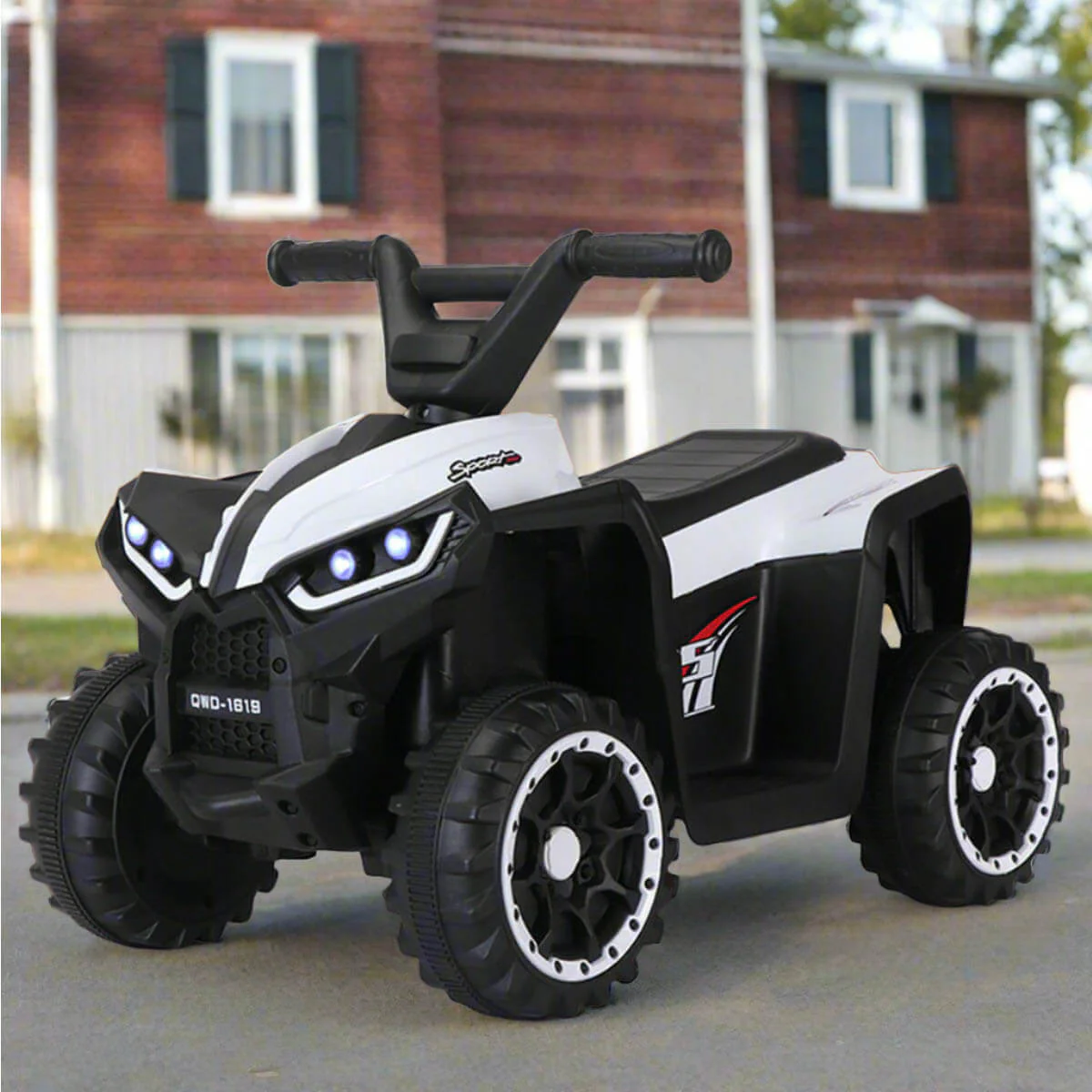 6V Kids ATV Dual Motors 4 Wheeler Off-Road Electric ATV Ride on Car wih Light Music For Boys & Girls - Image 11