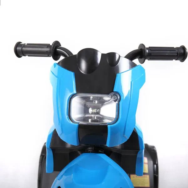 6V Kids Ride On Motorcycle with Headlights Battery-Powered 3-Wheel Bicycle Car - Image 5