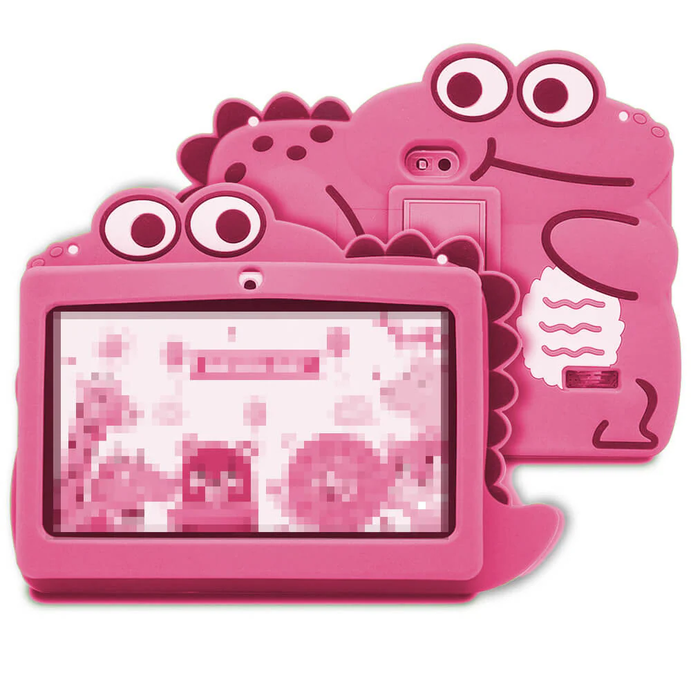 7'' Kids Tablet with Cute Silicone Case Eye Protection IPS Screen Tablet Educational Learning Toys for Kids 3+ - Image 9