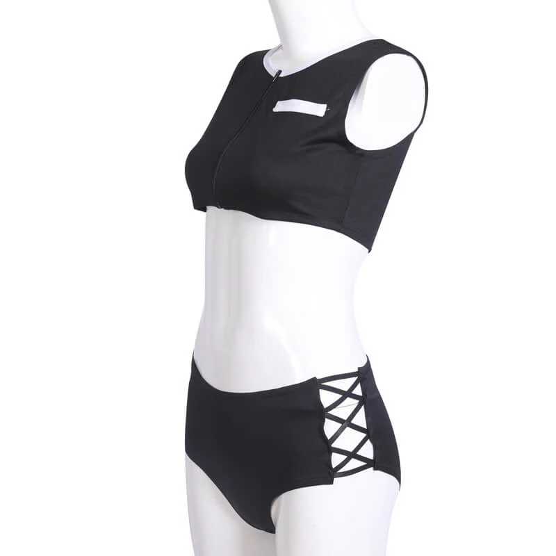 Womens Fashion Cosplay Costume Bikini Beach Swimsuit Anime Summer Suit Set - Image 5