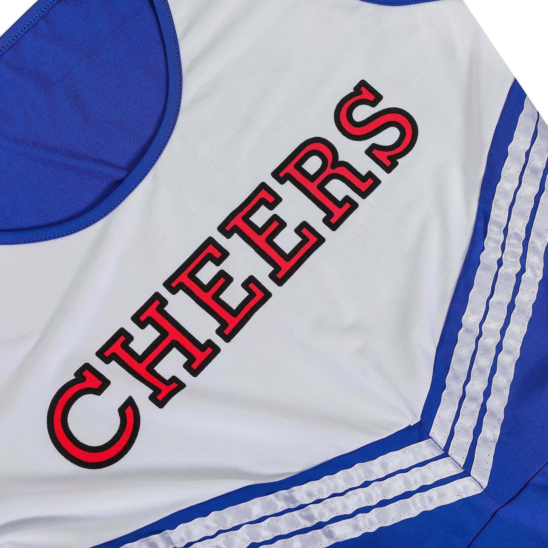 Adult Cheerleader Costume High School Girls Cheerleader Uniforms Cheer Dress Pom Poms Socks - Image 12