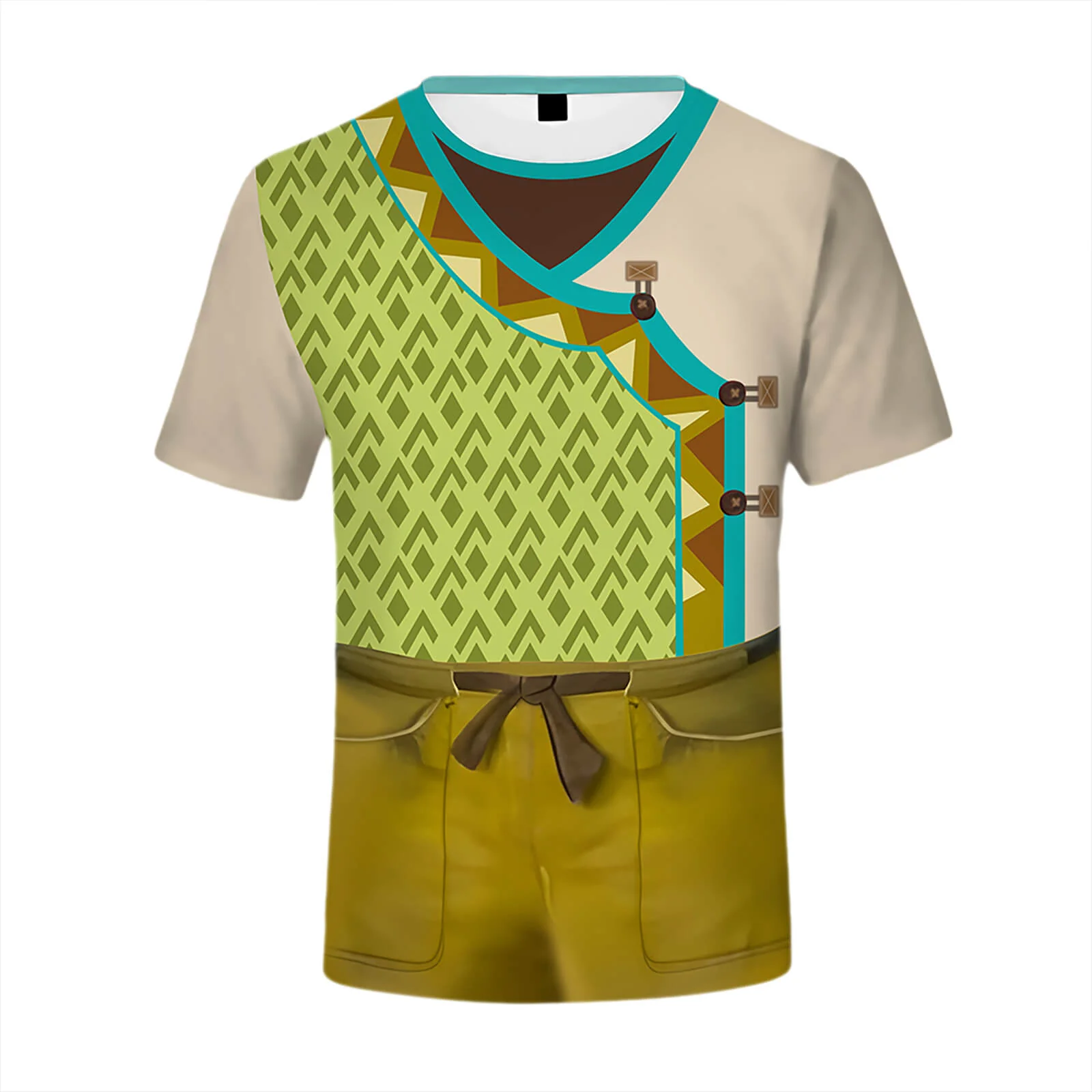 Adult Ethan Clade T-shirt Fashion Searcher Clade Cosutme Callisto Mal Short Sleeve Shirt - Image 5