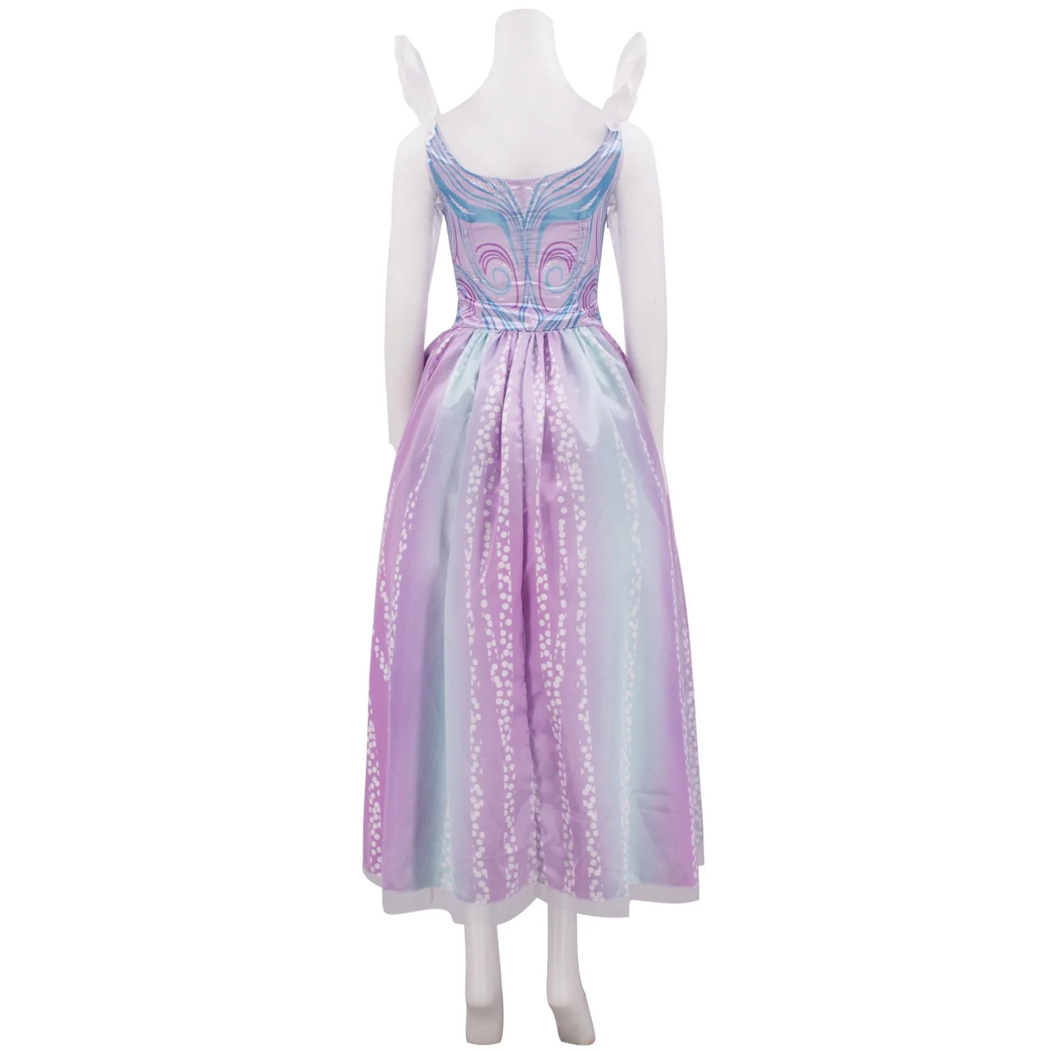 Adult Glinda Dress The Good Witch High Waist Long Mesh Sleeve Maxi Dress for Party - Image 7