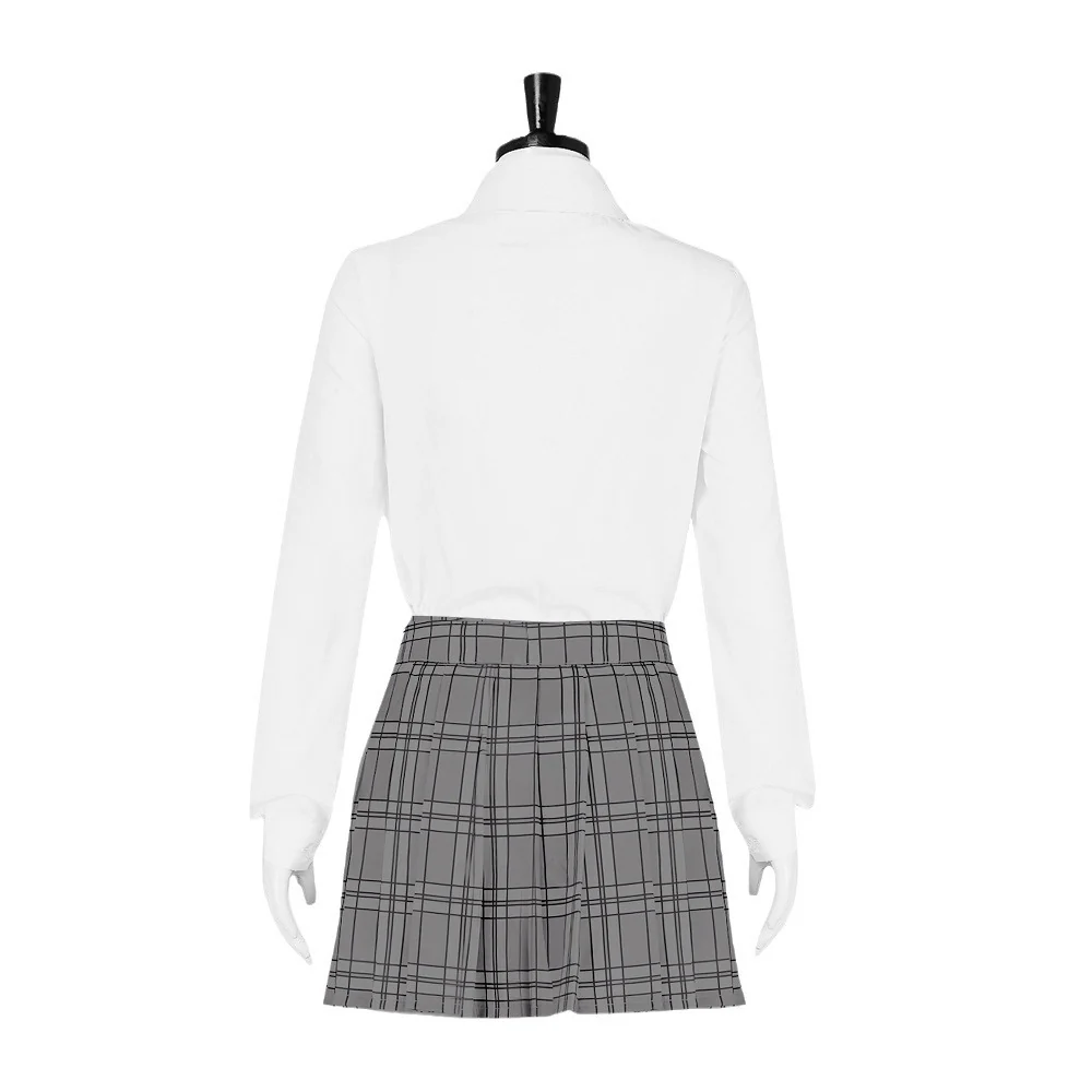 Adult Gogo Yubari Costume Black Bloody Affair Killer Uniform Tops Shirt and Skirt Set for Cosplay - Image 6